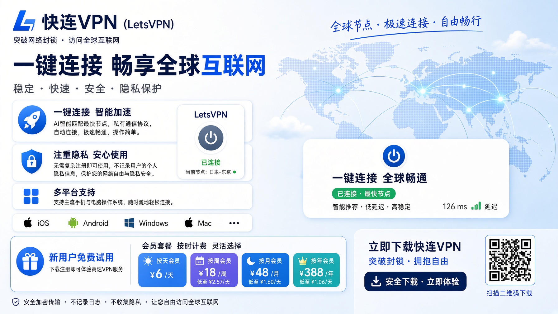 快连VPN怎么连接不上服务器？服务器无响应、连接失败、线路异常解决方法详解