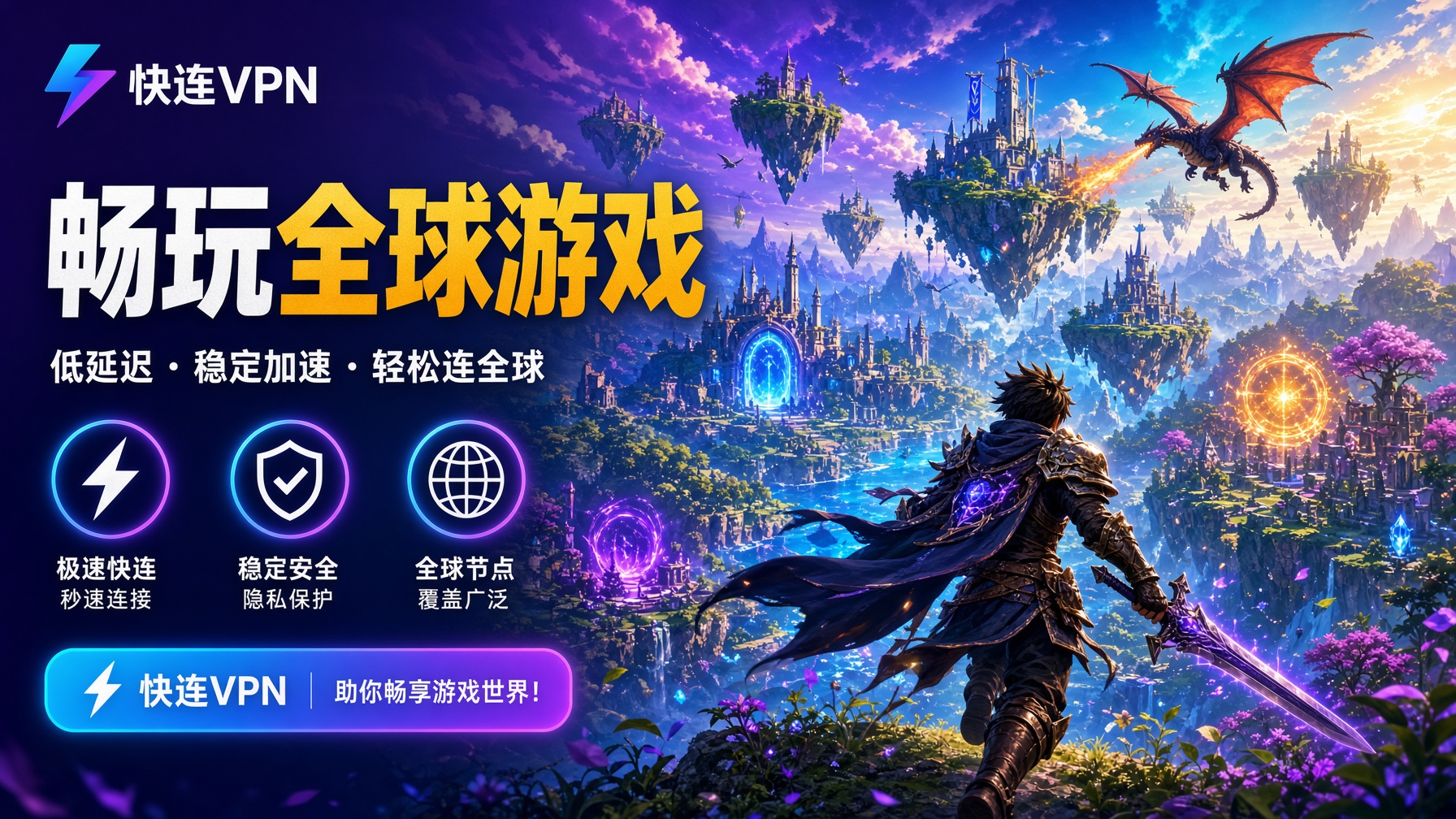快连VPN怎么安装？Windows、Mac、Android、iPhone下载安装与首次设置完整教程